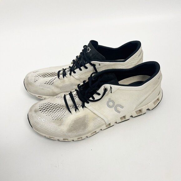On Shoes - On Cloud X 3 White Black W8 Running Shoes Sz 11
